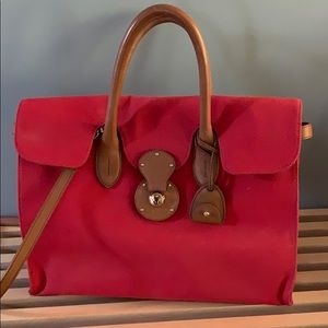 Red Ralph Lauren Ricky bag